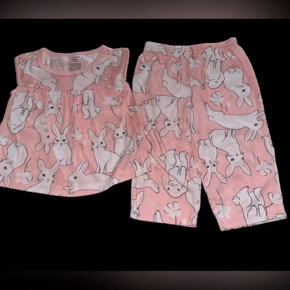 Carters pajamas for spring or summer girls size 12 months - Picture 1 of 5